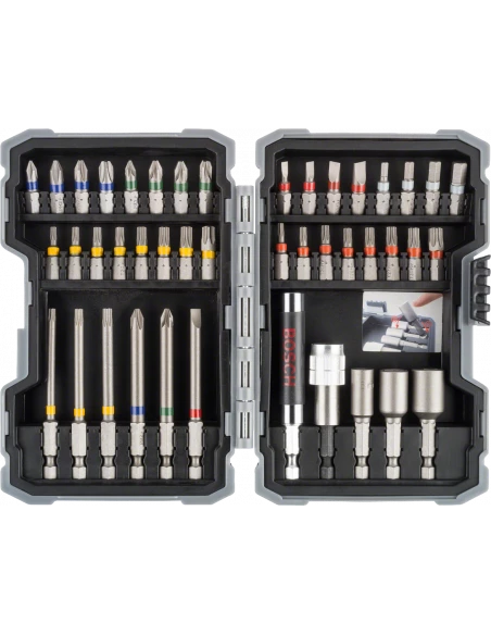 Coffrets D’embouts De Vissage (43 Pièces) - 2607017164 - Bosch | IFD Outillage 3 Coffrets D’embouts De Vissage (43 Pièces) - 2607017164 - Bosch | IFD Outillage