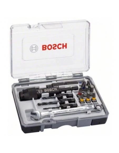 Coffret De 20 Pièces Drill&Drive 3 En 1 : Pré-perçage Fraisage Et Vissage - 2607002786 - Bosch | IFD Outillage 3 Coffret De 20 Pièces Drill&Drive 3 En 1 : Pré-perçage Fraisage Et Vissage - 2607002786 - Bosch | IFD Outillage