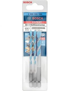 Coffret De 3 Forets EXPERT HEX-9 ⌀ 5/6/8 Mm | 2608900584 - Bosch | IFD Outillage