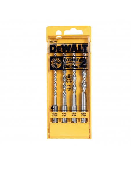 Coffret De 4 Forets SDS-Plus Extreme 5.5/7/8/10mm | DT9702-QZ - Dewalt | IFD Outillage 3 Coffret De 4 Forets SDS-Plus Extreme 5.5/7/8/10mm | DT9702-QZ - Dewalt | IFD Outillage