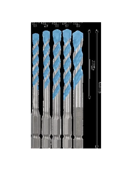 Coffret De 5 Forets EXPERT HEX-9 ⌀ 4/5/6/6/8 Mm | 2608900585 - Bosch | IFD Outillage 4 Coffret De 5 Forets EXPERT HEX-9 ⌀ 4/5/6/6/8 Mm | 2608900585 - Bosch | IFD Outillage – Image 2