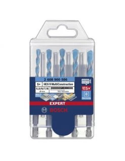Coffret De 5 Forets EXPERT HEX-9 ⌀ 5,5/5/6/7/8 Mm | 2608900586 - Bosch | IFD Outillage