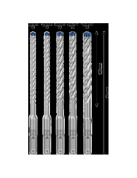 Coffret De 5 Forets EXPERT SDS Plus-7X ⌀ 6/6/8/8/10 Mm | 2608900198 - Bosch | IFD Outillage 4 Coffret De 5 Forets EXPERT SDS Plus-7X ⌀ 6/6/8/8/10 Mm | 2608900198 - Bosch | IFD Outillage – Image 2