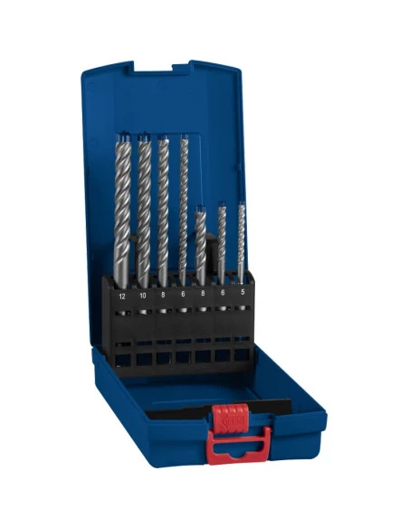 Coffret De 7 Forets EXPERT SDS Plus-7X ⌀ 5/6/6/8/8/10/12 Mm | 2608900195 - Bosch | IFD Outillage 3 Coffret De 7 Forets EXPERT SDS Plus-7X ⌀ 5/6/6/8/8/10/12 Mm | 2608900195 - Bosch | IFD Outillage