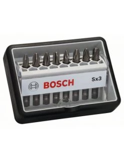Coffret D’embouts De Vissage Robust Line Qualité Extra-dure (8 Pièces) - 2607002568 - Bosch | IFD Outillage