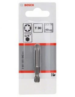 Embout De Vissage Torx Extra-dure T30 Longueur 49mm | 2607001642 - Bosch | IFD Outillage
