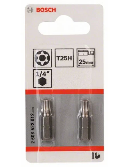 Pack 2 Embouts De Vissage Security-Torx Extra-dure T25H Longueur 25mm | 2608522012 - Bosch | IFD Outillage 4 Pack 2 Embouts De Vissage Security-Torx Extra-dure T25H Longueur 25mm | 2608522012 - Bosch | IFD Outillage – Image 2