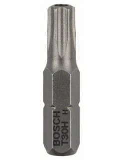 Pack 2 Embouts De Vissage Security-Torx Extra-dure T30H Longueur 25mm | 2608522014 - Bosch | IFD Outillage