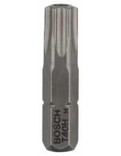 Pack 2 Embouts De Vissage Security-Torx Extra-dure T40H Longueur 25mm | 2608522015 - Bosch | IFD Outillage