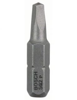 Pack 3 Embouts De Vissage Carrée Conique Femelle Extra-dure R2 Longueur 25 Mm | 2608521109 - Bosch | IFD Outillage