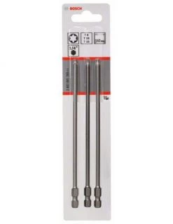 Pack 3 Embouts De Vissage Extra-dure T8 T10 T15 Longueur 152 Mm | 2607001763 - Bosch | IFD Outillage -Promos Perceuse - Visseuse Boutique pack 3 embouts de vissage extra dure t8 t10 t15 longueur 152 mm 2607001763 bosch 1