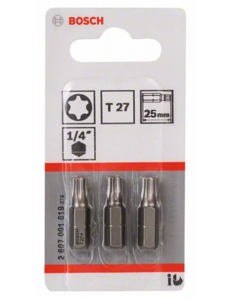 Pack 3 Embouts De Vissage Torx Extra-dure T27 Longueur 25mm | 2607001619 - Bosch | IFD Outillage 4 Pack 3 Embouts De Vissage Torx Extra-dure T27 Longueur 25mm | 2607001619 - Bosch | IFD Outillage – Image 2