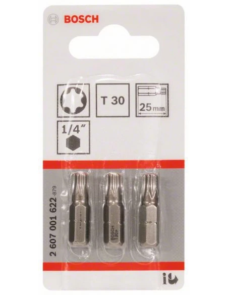 Pack 3 Embouts De Vissage Torx Extra-dure T30 Longueur 25mm | 2607001622 - Bosch | IFD Outillage 4 Pack 3 Embouts De Vissage Torx Extra-dure T30 Longueur 25mm | 2607001622 - Bosch | IFD Outillage – Image 2