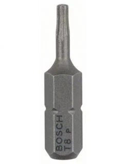 Pack 3 Embouts De Vissage Torx Extra-dure T8 Longueur 25mm | 2607001601 - Bosch | IFD Outillage