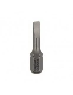 Pack 3 Embouts De Vissage Vis à Tête Fendue Extra-dure S 0.5x4 Longueur 25 Mm | 2607001457 - Bosch | IFD Outillage