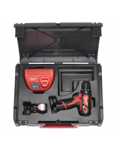 Perceuse à Percussion 12V 2Ah 30 Nm M12 BPD-202X | 4933446045 - Milwaukee | IFD Outillage 6 Perceuse à Percussion 12V 2Ah 30 Nm M12 BPD-202X | 4933446045 - Milwaukee | IFD Outillage – Image 4