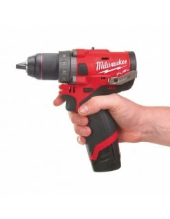 Perceuse à Percussion FUEL 13mm 12V 2Ah 38 Nm | M12 FPD-202X - 4933459802 - Milwaukee | IFD Outillage -Promos Perceuse - Visseuse Boutique perceuse a percussion fuel 13mm 12v 2ah 38 nm m12 fpd 202x 4933459802 milwaukee 5