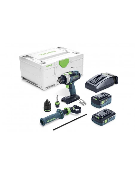 Perceuse-visseuse à Percussion QUADRIVE TPC 18/4 5,2/4,0 I-Plus | 575605 - Festool | IFD Outillage 3 Perceuse-visseuse à Percussion QUADRIVE TPC 18/4 5,2/4,0 I-Plus | 575605 - Festool | IFD Outillage