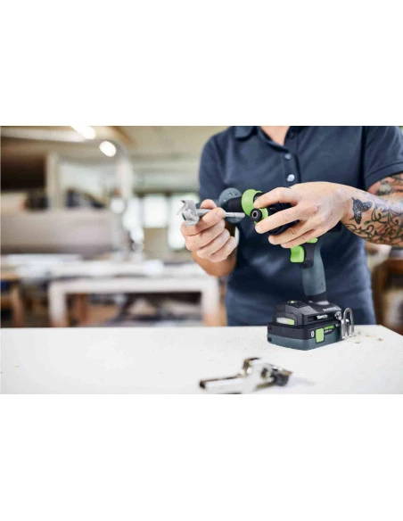 Perceuse-visseuse à Percussion QUADRIVE TPC 18/4 I-Basic | 575604 - Festool | IFD Outillage 4 Perceuse-visseuse à Percussion QUADRIVE TPC 18/4 I-Basic | 575604 - Festool | IFD Outillage – Image 2