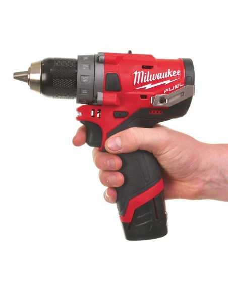 Perceuse-visseuse FUEL 12V 2Ah 44 Nm | M12 FDD-202X - 4933459816 - Milwaukee | IFD Outillage 4 Perceuse-visseuse FUEL 12V 2Ah 44 Nm | M12 FDD-202X - 4933459816 - Milwaukee | IFD Outillage – Image 2