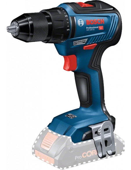 Perceuse Visseuse GSR 18V-55 Solo | 06019H5202 - Bosch | IFD Outillage 3 Perceuse Visseuse GSR 18V-55 Solo | 06019H5202 - Bosch | IFD Outillage