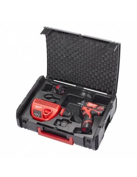 Perceuse Visseuse Sans Fil 12V Li-Ion Set M12 BDDX-202X - (2x 2.0Ah) - 4933447136 - Milwaukee | IFD Outillage 3 Perceuse Visseuse Sans Fil 12V Li-Ion Set M12 BDDX-202X - (2x 2.0Ah) - 4933447136 - Milwaukee | IFD Outillage