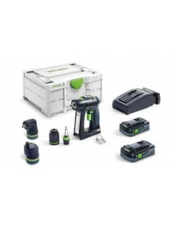 Perceuse-visseuse Sans Fil C 18 HPC 4,0 I-Se | 576992 - Festool | IFD Outillage