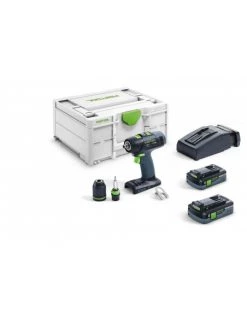 Perceuse-visseuse Sans Fil T 18+3 HPC 4,0 I-Plus | 576446 - Festool | IFD Outillage
