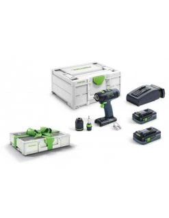 Perceuse-visseuse Sans Fil T 18+3 HPC 4,0 I-Plus Organizer Edition | 577428 - Festool | IFD Outillage