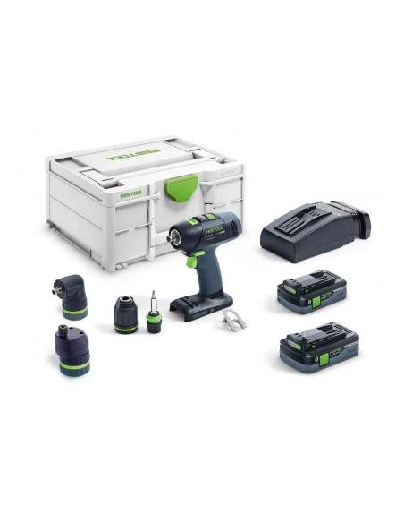 Perceuse-visseuse Sans Fil T 18+3 HPC 4,0 I-Set | 576989 - Festool | IFD Outillage 3 Perceuse-visseuse Sans Fil T 18+3 HPC 4,0 I-Set | 576989 - Festool | IFD Outillage